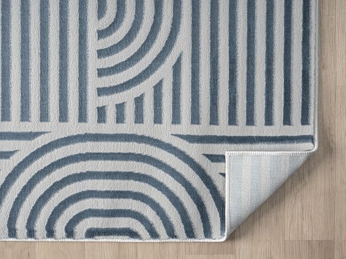 Annabel Modern Geometric Runner Rug - Image 4