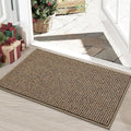 BEQHAUSE Dirt Trapper Door Mat 20" x 32", Non-Slip Washable Doormats Entrance by BEQHAUSE