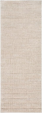 Livabliss x Our PNW Home Cascade Minimalist Striped Area Rug, Light Brown - Image 4