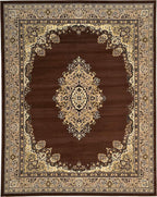 Unique Loom Reza Collection Traditional Persian Style Area Rug, 8 x 10 ft - Image 10