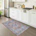Fame Rugs Turkish Rug. Washable Vintage Oriental Antique Inspired Traditional by FameRugs