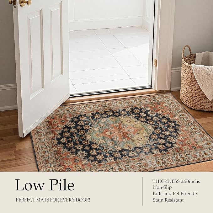 Area Rug Non Slip Machine Washable Ultra Soft Living - Image 7