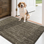 COSY HOMEER-Door-Mat, Dirt Trapper Entryway Rugs 24"x36" Non Slip Washable by COSYHOMEER