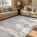 jinchan Fiora Vintage Floral 5x7 Area Rugs by JINCHAN