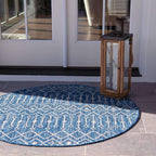 Unique Loom Outdoor Trellis Collection Area Rug - Image 3