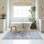Fame Living Washable Area Rug. Modern Farmhouse. Vintage. Turkish. Bohemian. - Image 9