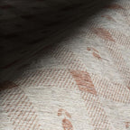 Dash & Albert Zale Peach Machine Washable Rug, 3 X 5 Feet - Image 4