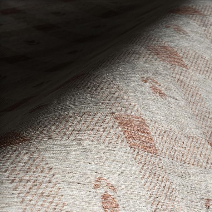 Dash & Albert Zale Peach Machine Washable Rug, 7.5 X 9.5 Feet - Image 4