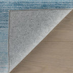 Dash & Albert Pandora Blue Machine Washable Rug, 6 X 9 Feet - Image 6
