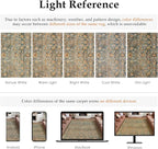 Entryway Area Rug 2x3 Washable Vintage Carpet Non Slip Indoor Kitchen Door Mat - Image 2