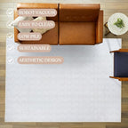 Fame Living Washable Area Rug. Modern Farmhouse. Vintage. Turkish. Bohemian. - Image 3