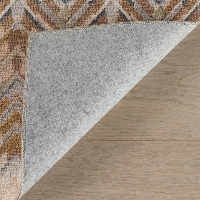 Dash & Albert Seneca Natural Machine Washable Rug, 8.5 X 11.5 Feet, Tan - Image 6