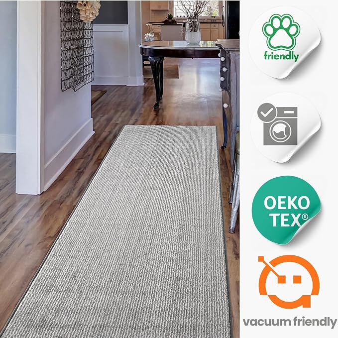 7ft Custom Cut Runner Rug for Narrow Hallways Kitchens - Image 5