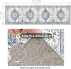 Enkor Runner Rugs for Hallway, 2.6x10.5 Washable Soft Non Slip Floor Rugs for - Image 2
