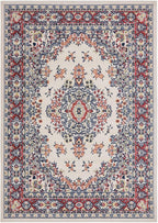 Home Dynamix Premium Sakarya Traditional Medallion Border Area Rug - Image 3