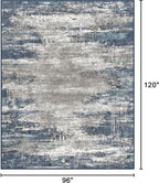 Bavni 8x10 Area Rugs, Modern Living Room Rugs, Large Machine Washable Rug - Image 2
