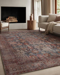 Kuden 8x10 Large Area Rug, Machine Washable Area Rug by KudenRugs