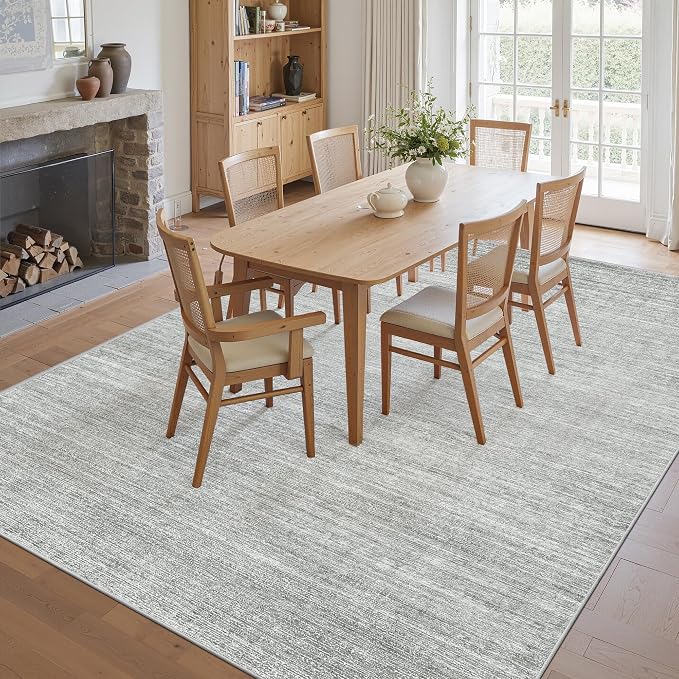 Art&Tuft Washable Rugs 9x12, Low Pile Area Rugs 9x12 Living Room - Image 5