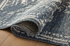 Loloi Magnolia Home by Joanna Gaines Gigi Collection GIG-03 Denim/Ivory 2'-7" x - Image 3