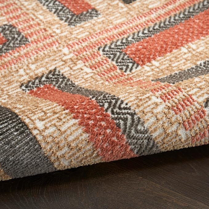 Nourison Home Nordic Multicolor 5' x 7' Area Rug - Image 9