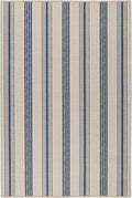 Dash & Albert Nimes Ticking Neutral Machine Washable Rug, 7.5 X 9.5 Feet by DashAlbert