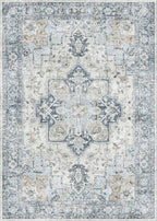 GENIMO 3x5 Area Rugs for Living Room, Machine Washable Rug, Non Slip Vintage - Image 8