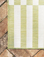 Unique Loom Outdoor Striped Collection Area Rug - Image 9