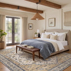 GENIMO 8X10 Area Rugs for Living Room, Machine Washable Vintage Floor Cover - Image 7