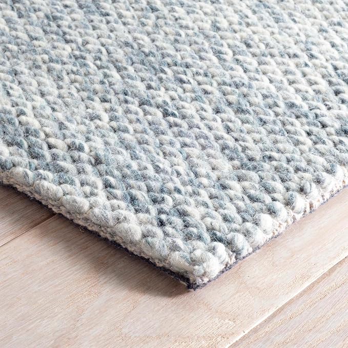 Dash and Albert Loggia Sky Wool Area Rug - Image 5