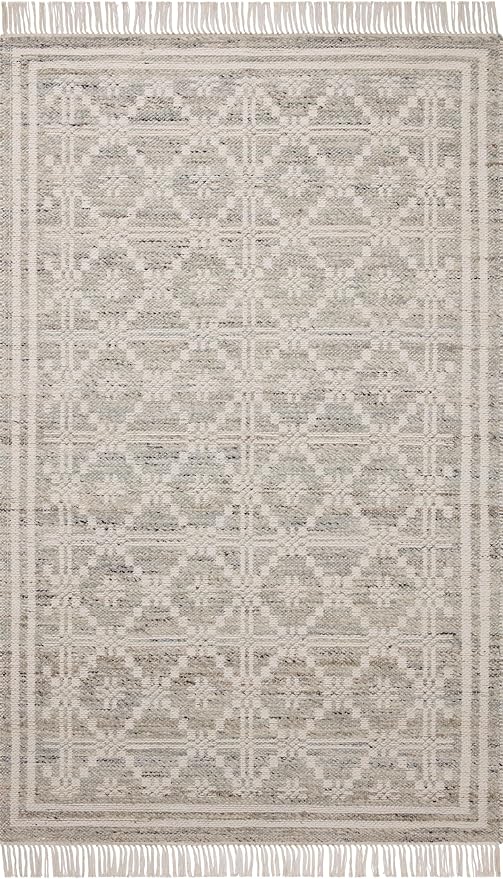 Loloi Angela Rose Rivers Collection RIV-02 Lagoon/Ivory 7'-9" x 9'-9" - Image 3