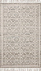 Loloi Angela Rose Rivers Collection RIV-02 Lagoon/Ivory 3'-6" x 5'-6" - Image 2