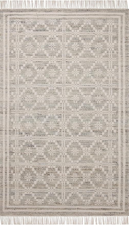 Loloi Angela Rose Rivers Collection RIV-02 Lagoon/Ivory 9'-3" x 13' Reversible - Image 3