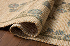 Loloi Chris Loves Julia Rue Collection RUE-04 Moss/Blue 2'-3" x 3'-9" Accent - Image 4