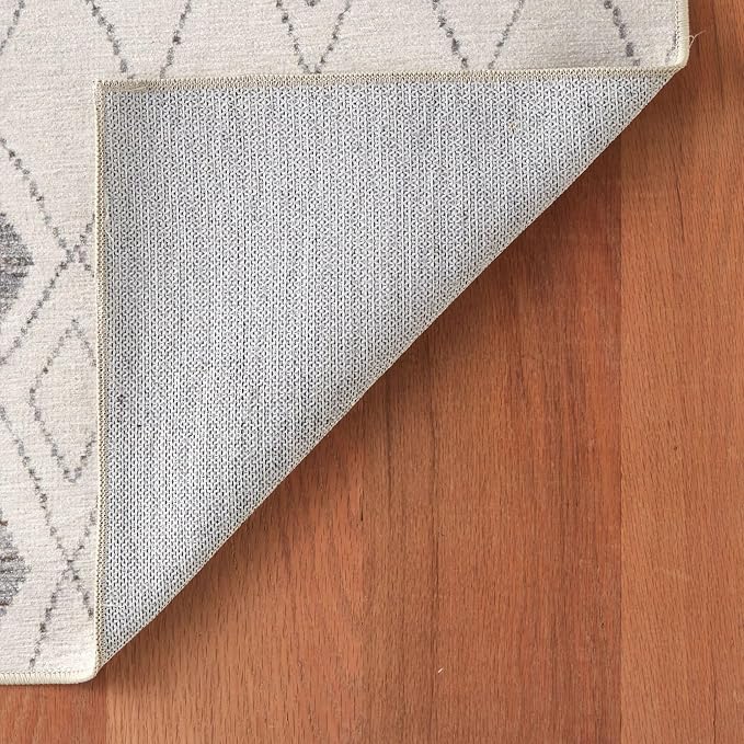 Dash & Albert Chandler Ivory Machine Washable Rug, Runner-2.5 X 8 Feet - Image 4