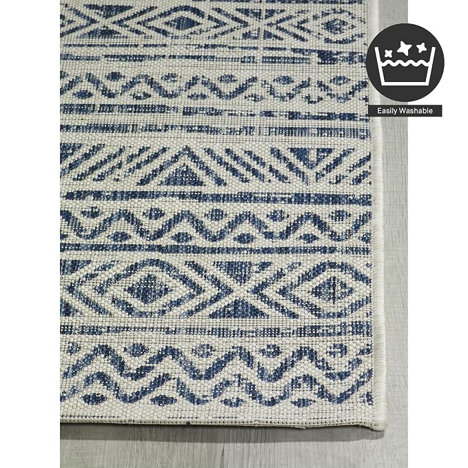 FH Home Flat Woven Outdoor Rug - Image 4
