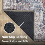 Bloom Rugs Washable Non-Slip 6' x 9' Rug - Image 8