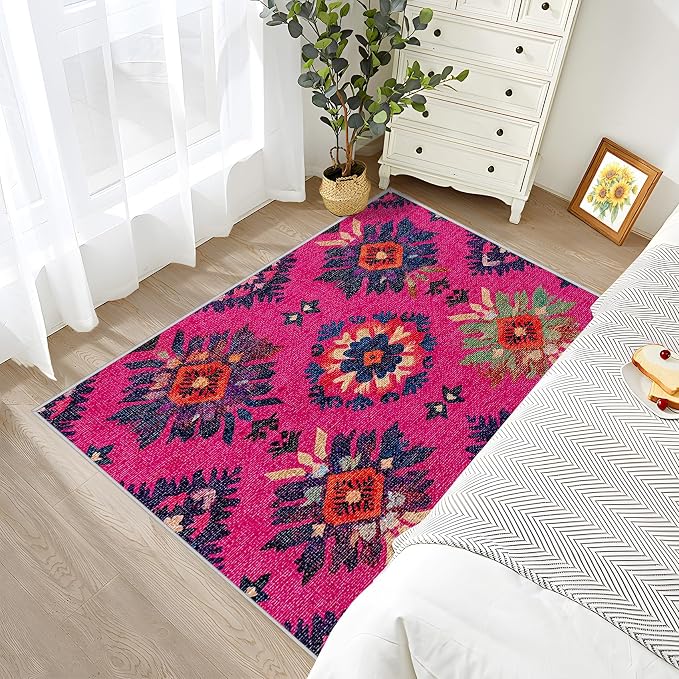Southwestern Washable Rugs - Image 3