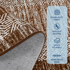 GarveeHome Washable Rug 5x7 Modern Bordered Rug - Image 4