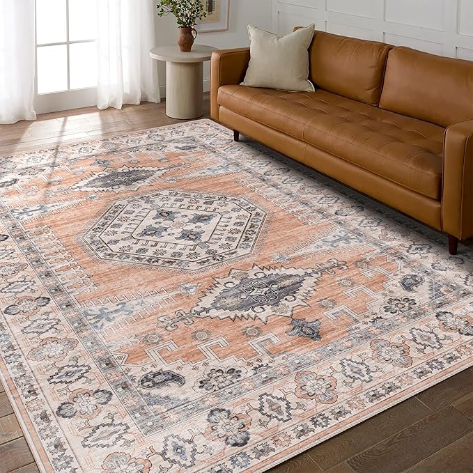 vivorug 6x9 Area Rug, Ultra-Soft Washable Rug - Image 2