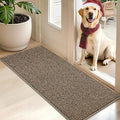 BEQHAUSE Dirt Trapper Door Mat 20" x 48", Non-Slip Washable Doormats Entrance by BEQHAUSE