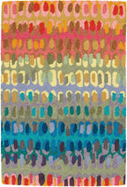 Dash and Albert Paint Chip Wool Area Rug by DashAlbert