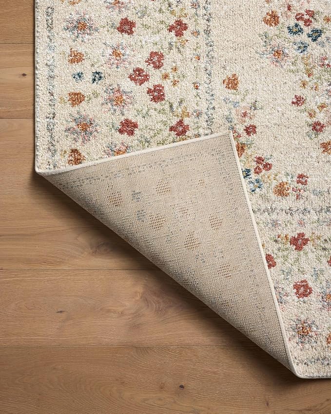 Loloi Rifle Paper Co. Laurel Collection LAU-02 Linen 2'-8" x 8' Runner Rug - Image 5