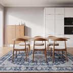 DUKINO 9x12 Area Rugs, Non Slip Distressed Living Room Rugs, Soft Large - Image 9