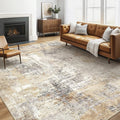 6x8 Area Rug Living Room: Large Washable Abstract Modern Soft Rugs Stain by LOONGRUG
