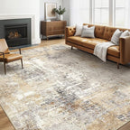 6x8 Area Rug Living Room: Large Washable Abstract Modern Soft Rugs Stain by LOONGRUG