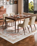VEVOR 8 x 10 ft Area Rug Large Washable Rug Non-Slip and Tear-Resistant Soft - Image 5
