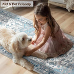 XWZO Runner Rug 2x6ft, Washable Hallway Runner - Image 7