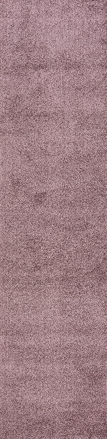 Eyely UES100R-28 Supersoft Haze Solid Low-Pile Indoor Runner Rug - Image 2