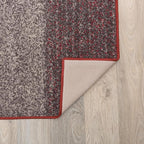 Rugshop Red Modern Geometric Boxes Non-Slip Area Rug Non-Shedding - Image 4
