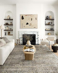 Loloi Layla Collection LAY-13 Antique/Moss 2'-6" x 7'-6" .13" Thick Runner Rug by Loloi